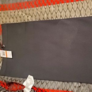 Womens black Michael Kors midi skirt size small